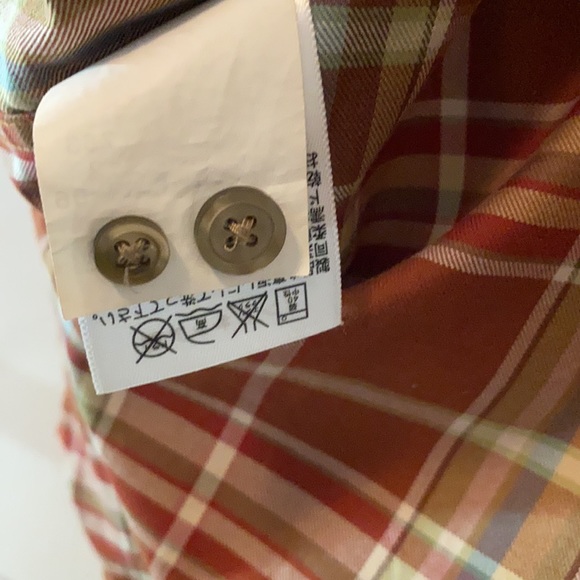 Eddie Bauer Wrinkle & Stain Resistant Men’s Button down Collared Dress Shirt XL - Picture 5 of 6